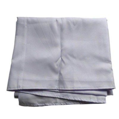 Picture of Rectangular Polyester Tablecloth – 90 × 132 in-White