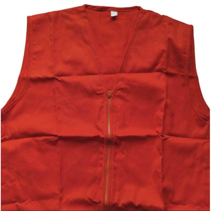 Picture of Lightweight Zip-Up Softshell Running Vest-Red