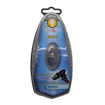 Picture of Award Instant Shoe Shine Sponge – Natural Finish, 9 g-Black