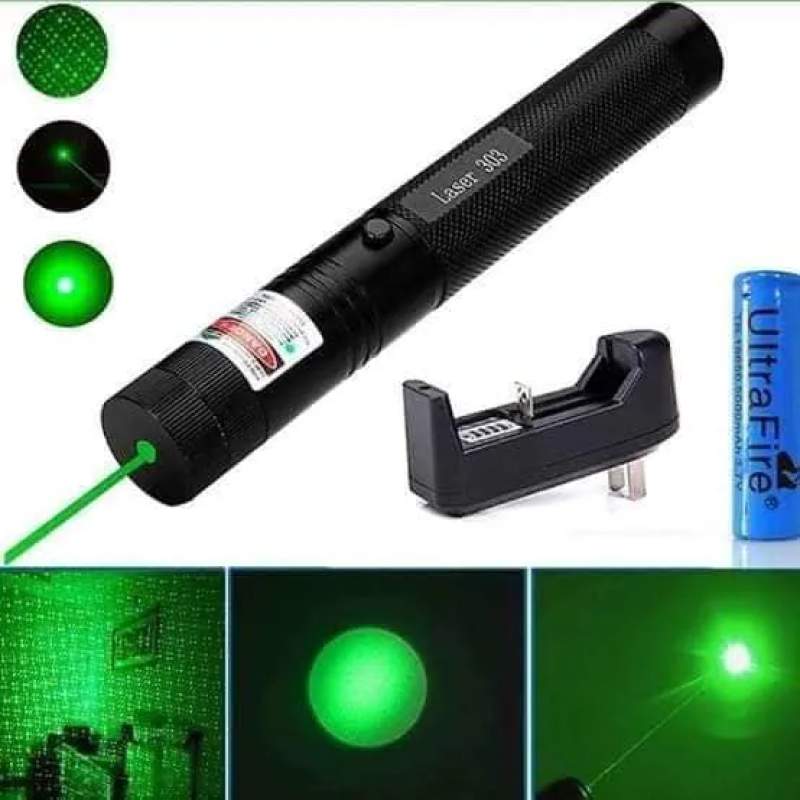 Picture of Model 303 Rechargeable Green Laser Pointer with Adjustable Focus