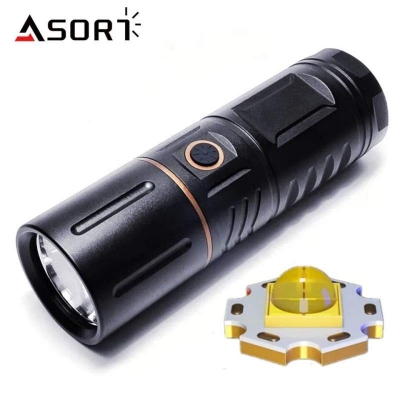 Picture of Brightenlux T40 USB Rechargeable LED Flashlight – IPX6 Waterproof-Black