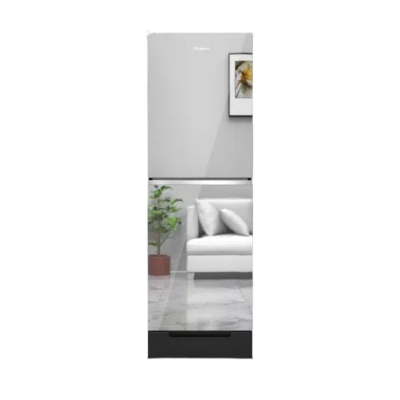 Picture of Whirlpool 278 Liter Glas Door Inverter Refrigerator Fresh Magic Pro Mirror
