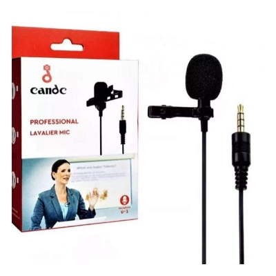 Picture of Candc U1 Microphone Proffessional Lavalier MIC-Black