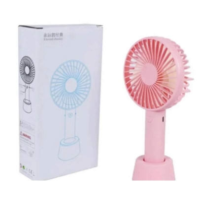 Picture of Rechargeable mini hand fan for girls make up ang baby suitable for loadsheding-Multicolor