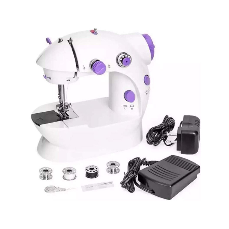 Picture of Dual Speed Portable Mini Electric Pedal Sewing Machine