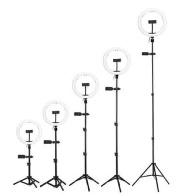 Picture of 12 "Ring Light with Stand & Phone Holder for Live Stream