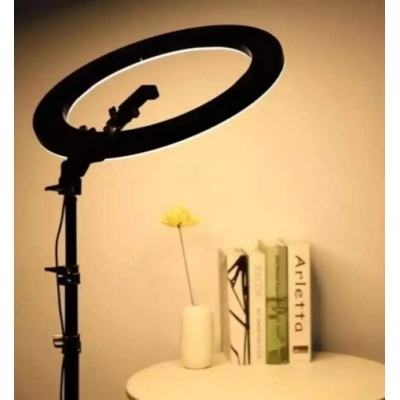 Picture of 12 "Ring Light with Stand & Phone Holder for Live Stream