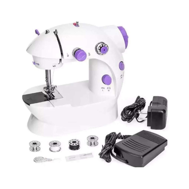 Picture of Dual Speed Portable Mini Electric Pedal Sewing Machine