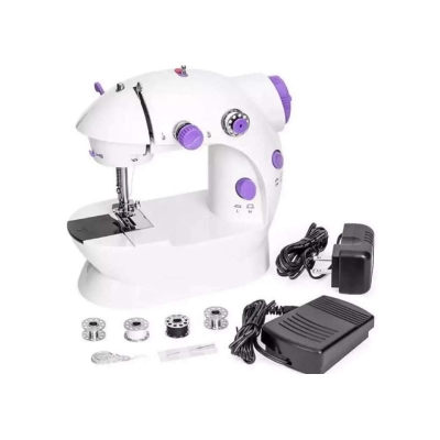 Picture of Dual Speed Portable Mini Electric Pedal Sewing Machine