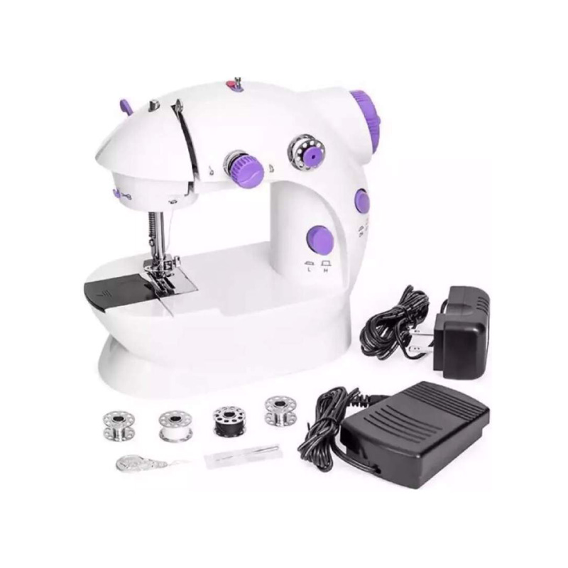 Picture of Dual Speed Portable Mini Electric Pedal Sewing Machine