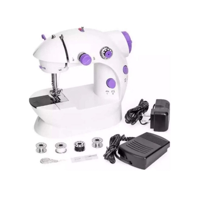 Picture of Dual Speed Portable Mini Electric Pedal Sewing Machine