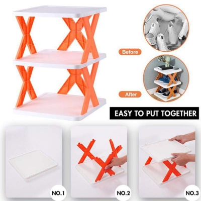 Picture of 5 layer  Shoes Great Load Bearing Widened Platform Shoe Organizer Household Stuffs