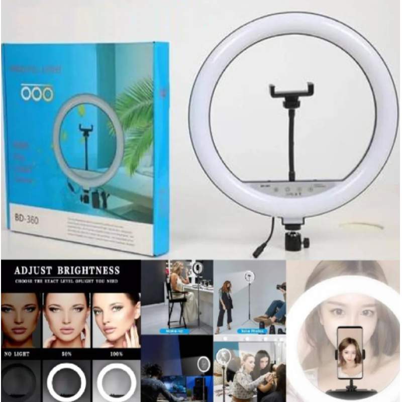 Picture of 14 inch LED Selfie Ring Light For YouTube Video Live Makeup Lamp Photo Studio Light