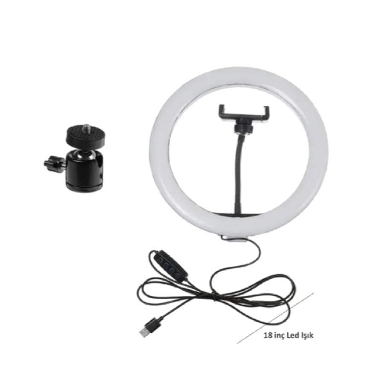 Picture of 14 inch LED Selfie Ring Light For YouTube Video Live Makeup Lamp Photo Studio Light