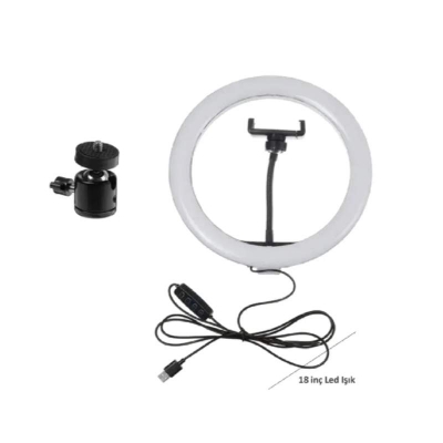 Picture of 14 inch LED Selfie Ring Light For YouTube Video Live Makeup Lamp Photo Studio Light