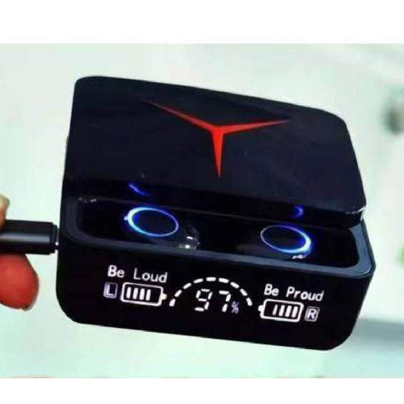 Picture of M90 Pro TWS Earphones HD Voice Noise Cancelling Earbuds-Black