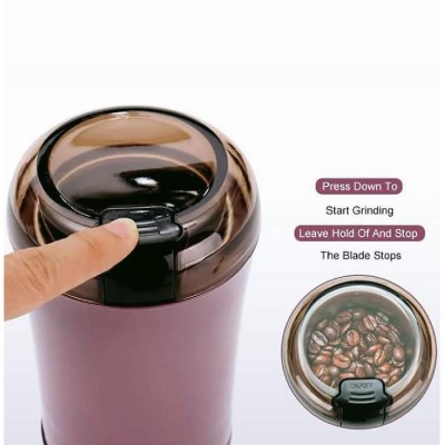 Picture of Super Fine Grinding Machine Grain Mill Crusher Household Mill Chinese Herbal Medicine Dry Mill Electric Spice Coffee Grinder-Multicolor