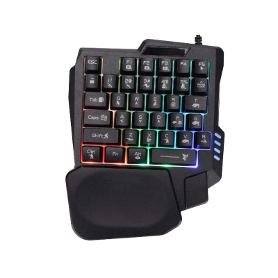Picture of PUBG /FREEFIRE RGB Gaming Keyboard-Black