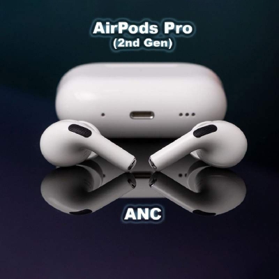 Picture of Airpods Pro 2nd Genaration ANC in  Ear Noise Cancelling Headphone Wireless-White