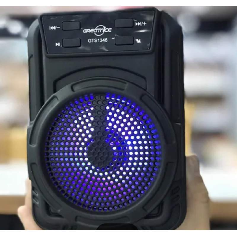 Picture of GTS 1346 Wireless Bluetooth Rechargeable Speaker EXTRA BASS Bluetooth speaker Portable Speaker smart speaker