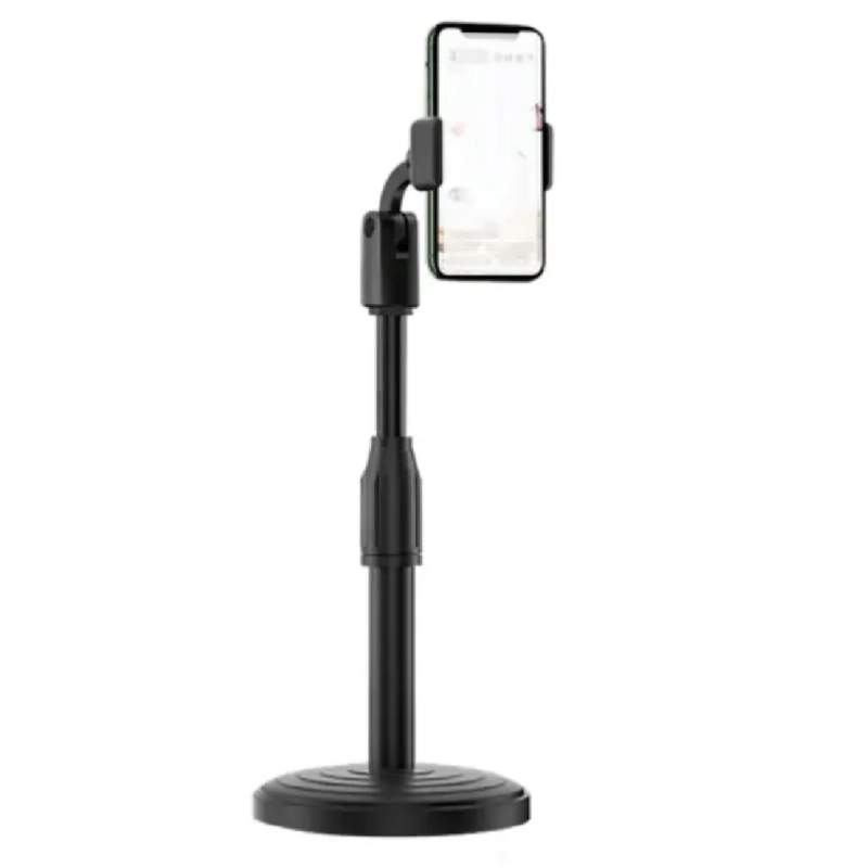 Picture of Height adjustable Mobile Phone Stand Tripod-Black
