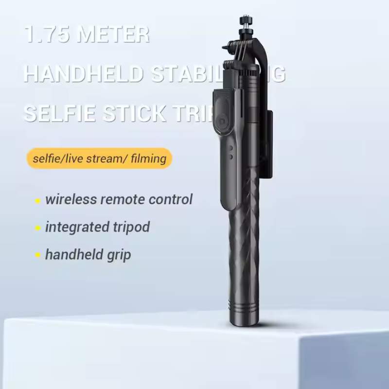 Picture of Premium Handheld Stabilizing K28 SELFIE STICK TRIPOD (5 Foot) 360 degrees Rotation with remote-Black