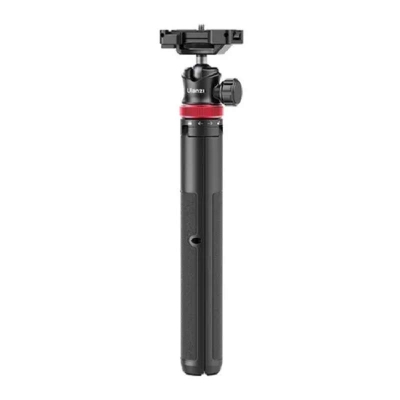 Picture of ULANZI MT-44 Extendable Phone Tripod, 44" Selfie Stick Phone Tripod Stand with 2 in 1 Phone Clip, 360° Ball Head Camera Tripod for iPhone Sony Canon GoPro, Lightweight for Travel-Black