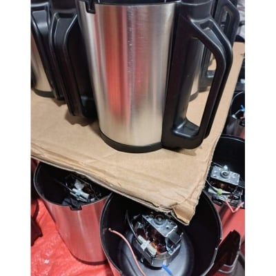 Picture of Silver Crest Electric Grinder 1500W Stainless Steel Spice & Coffee Grinder,Heavy Duty Kitchen Machine-Silver