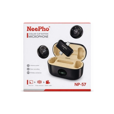 Picture of NeePho - NP 57 Wireless Microphone-Black