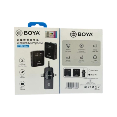 Picture of BOYA BY-MW3 Max Wireless Microphone-Black