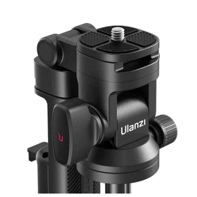 Picture of Ulanzi MT-78 Black Quick-Release Tripod with Cold Shoe Mount & Wireless Remote for Smartphones & Cameras-Black