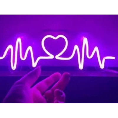 Picture of 5 Meter/16 feet RGB Neon Light with App & Remote Control Magic RGB Neon Strip Light(havy duty)-Multicolor