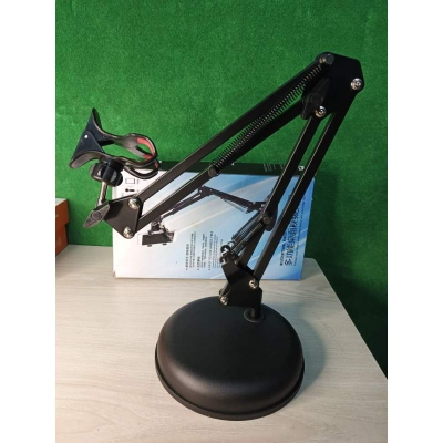 Picture of Multifunctional Desktop Live Broadcast Stand - Adjustable Tabletop Suspension Arm Phone & Tablet Holder-Black