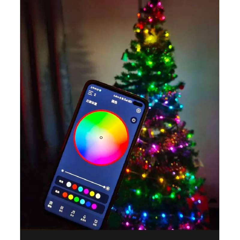 Picture of RGB LED Strip Light with Remote Control - USB Powered Multicolor LED Lights for Room Decoration, Gaming Setup, and Home Decor (5V)-Multicolor