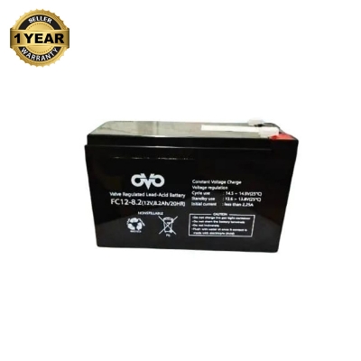 Picture of Abiha 12V 8.2AH UPS BATTERY-Black