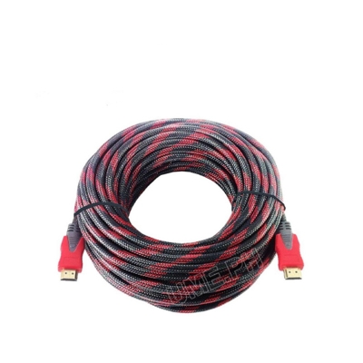 Picture of HDMI Cable Round Black+Red 5M-Black