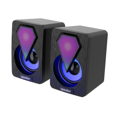 Picture of RGB desktop laptop, mobile phone, USB mini audio, office home subwoofer, video speaker