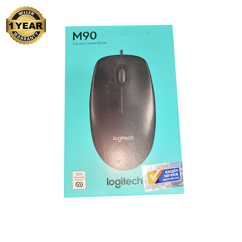 Picture of L_o_g_i_t_e_c_h M90 full-size corded mouse
