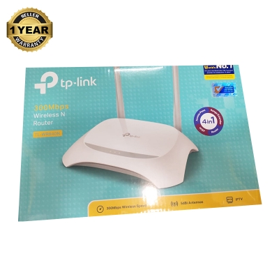Picture of T_P_L_i_n_k _TL-WR840N, a 300Mbps Wireless N Router. -White