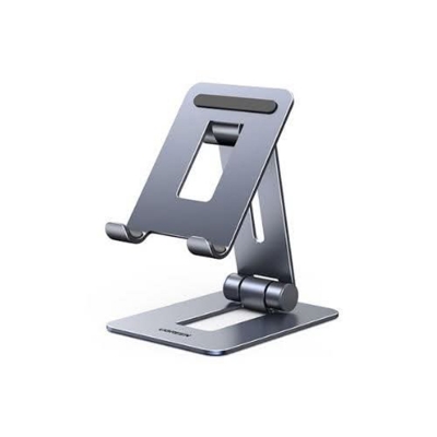 Picture of Abiha LP678 Foldable Multi-Angle Phone Stand (also known as  LP678 Phone/Tablet Stand or Ugreen Foldable Multi-angle Smartphone Mount 80708). -Silver