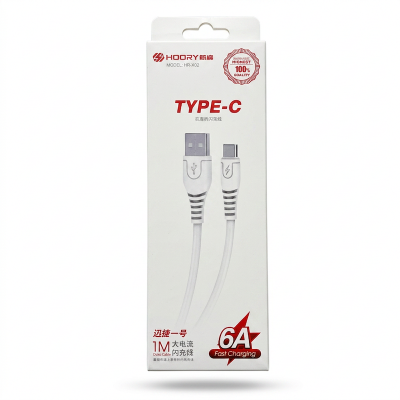 Picture of Hoory Type cFast Charging Cable-Multicolor