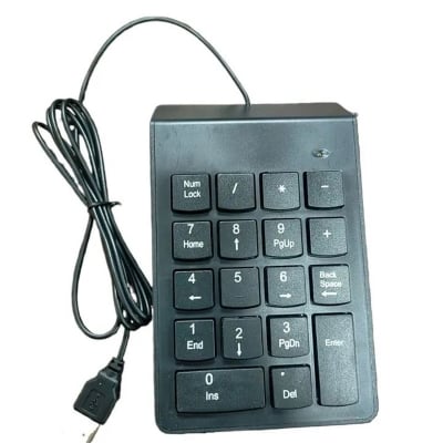 Picture of Mini Numeric Keypad, specifically a 2.4GHz wireless version-Black