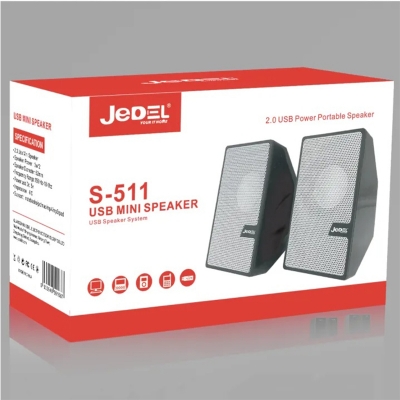 Picture of Jedel S-511 USB Mini Speaker.
