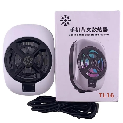 Picture of TL16 Mobile Phone Cooler, a device designed to cool mobile phones, especially during intensive use like gaming. -Multicolor