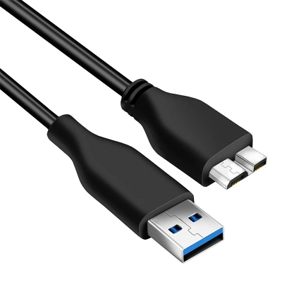 Picture of USB 3.0 Type A to Micro B Male cable-Black