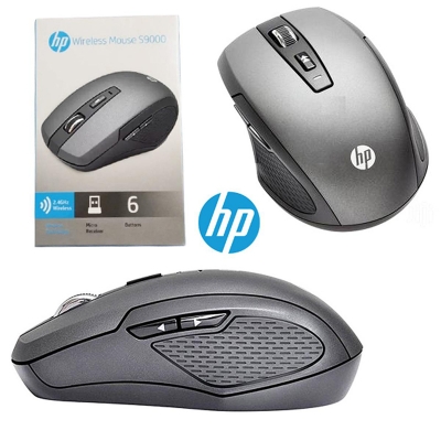Picture of Hp Wireless Mouse S9000 For Desktop & Laptop - Reliable Mouse For Smooth Navigation - Enhance Your Computing Experience-Black