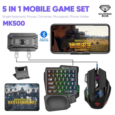 Picture of MK500 5-in-1 Combo Gaming Keyboard & Mouse-Black