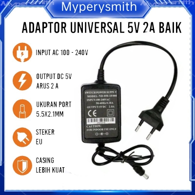 Picture of Abiha Media Converter Power Adapter 5V 2A Model: N/A