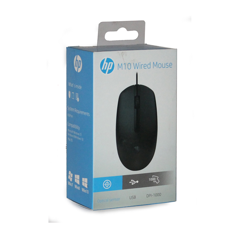 Picture of HP M10 Wired Mouse-Black