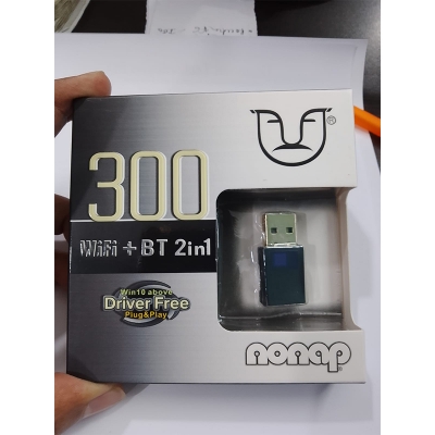 Picture of 300 Wi-Fi and Bluetooth 2-in-1 USB adapter-Black